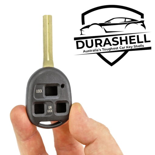 Toyota Dura Shell 3 Button TOY48 Replacement Car Key Case - Image 4