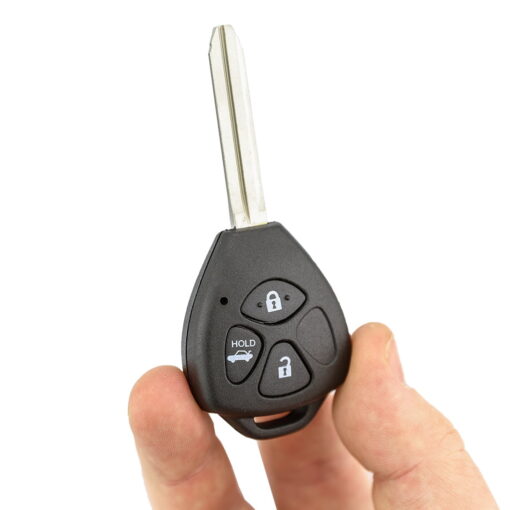 Toyota Dura Shell 3 Button Hold / Lock / Unlock TOY43 Replacement Car Key Case - Image 4