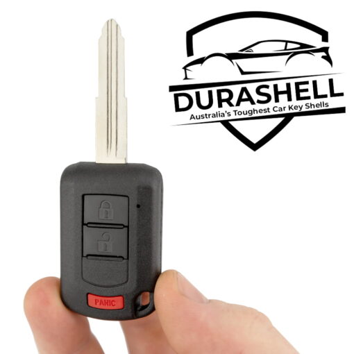 Mitsubishi Dura Shell 2+1 Button MIT11R Replacement Car Key Case - Image 4