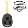 Toyota Dura Shell 3 Button TOY43 Replacement Car Key Case