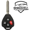Toyota Dura Shell 4 Button TOY43 Replacement Car Key Case