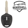 Mitsubishi Dura Shell 3 Button MIT8 Replacement Car Key Case