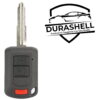Mitsubishi Dura Shell 2+1 Button MIT11R Replacement Car Key Case