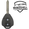 Toyota Dura Shell 2 Button TOY43 Replacement Car Key Case