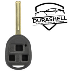 Toyota Dura Shell 3 Button TOY40 Replacement Car Key Case