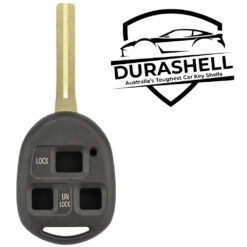 Toyota Dura Shell 3 Button TOY48 Replacement Car Key Case