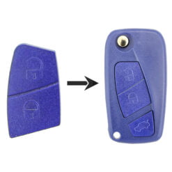 Fiat Bravo, Ducato, Punto Car Key Replacement Rubber Buttons