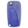 Fiat Blue 3 Button Punto, Doblo, Bravo Car Key Replacement Case/Shell/Blank