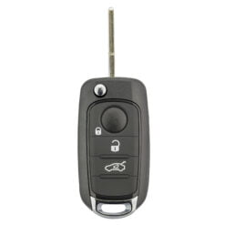 Fiat Black 500X, TIPO, RENEGADE Car Key Replacement Case/Shell/Blank