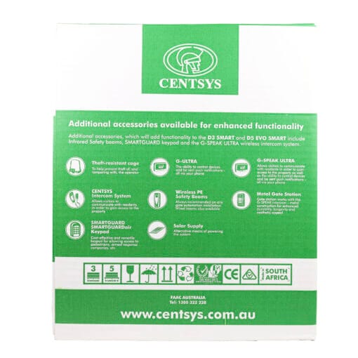 Centsys Centurion D3 Smart 240V Automatic Slide Gate Motor + 4m Gate Racking - Image 4