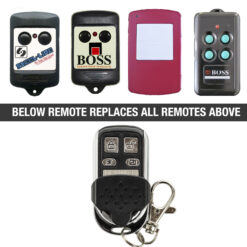 Boss BHT1 / BHT2 Aftermarket Garage Door Remote