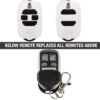 Aftermarket DEA Ziggy GT2, GT4 Gate Remote Control