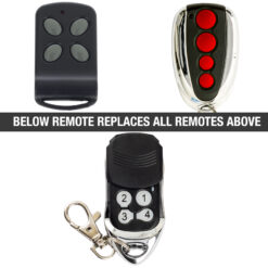 ET Door, ACDC, Sunda Aftermarket Garage Door Remote
