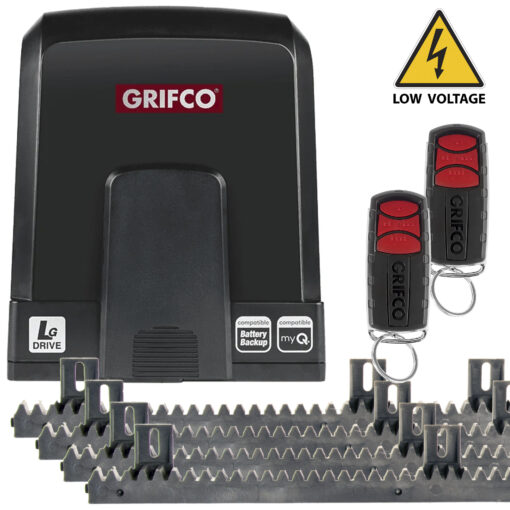 Grifco GLD-GO-LV LG-Drive GGS1000 Sliding Gate Opener + 4m Rack