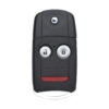 Honda 3 Button Replacement Car Flip Key
