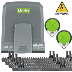 Merlin MGSK600-LV Slide 600 Sliding Gate Opener Low Voltage + 4m Rack