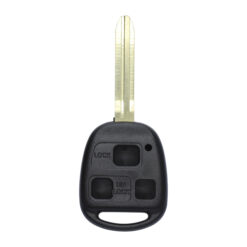 Toyota 3 Button TOY43 Replacement Car Key