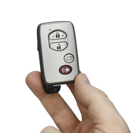 Toyota 4 Button Smart Replacement Car Key Fob Case - Image 4