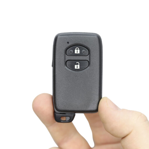 Toyota 2 Button Black Replacement Car Key Fob - Image 6