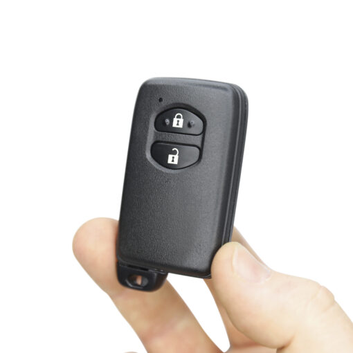 Toyota 2 Button Black Replacement Car Key Fob - Image 5