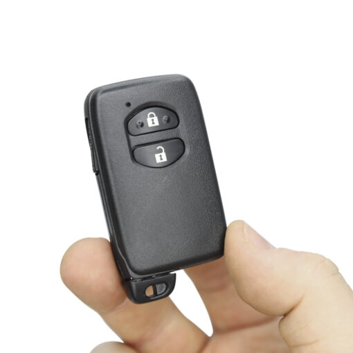 Toyota 2 Button Black Replacement Car Key Fob - Image 4