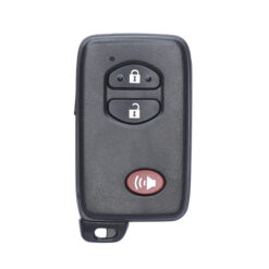 Toyota 3 Button Black Replacement Car Key Fob