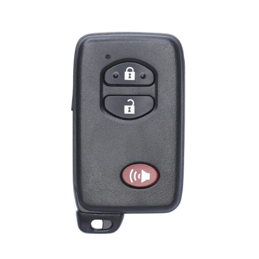 Toyota 3 Button Black Replacement Car Key Fob