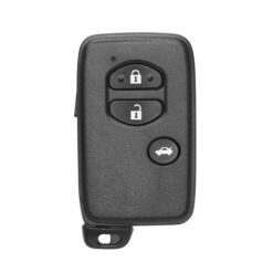 Toyota 3 Button Black Boot Replacement Car Key Fob