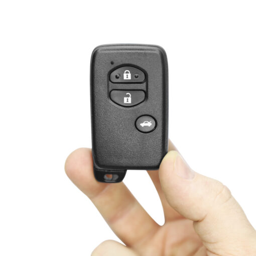 Toyota 3 Button Black Boot Replacement Car Key Fob - Image 7