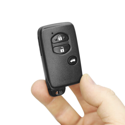 Toyota 3 Button Black Boot Replacement Car Key Fob - Image 5