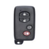 Toyota 4 Button Black Replacement Car Key Fob