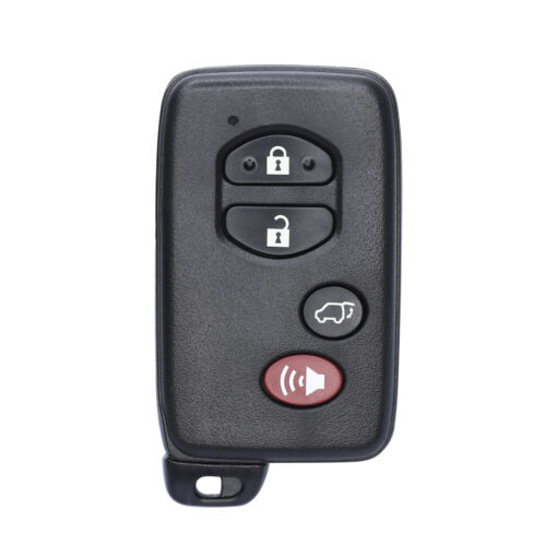 Toyota 4 Button Black Replacement Car Key Fob