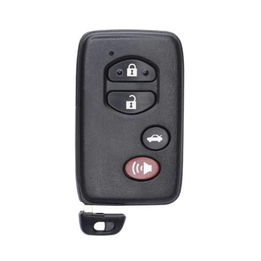 Toyota 4 Button Black Boot Replacement Car Key Fob - Image 7