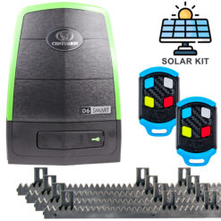 Centsys Centurion D6 Smart Solar Sliding Gate Motor + 4m Gate Racking