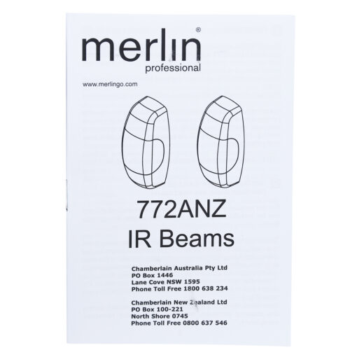 Merlin 772ANZ Outdoor Weather Resistant PE Safety Beams - Image 7