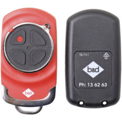 B&D TB-7 Red Garage Door Remote Enclosure