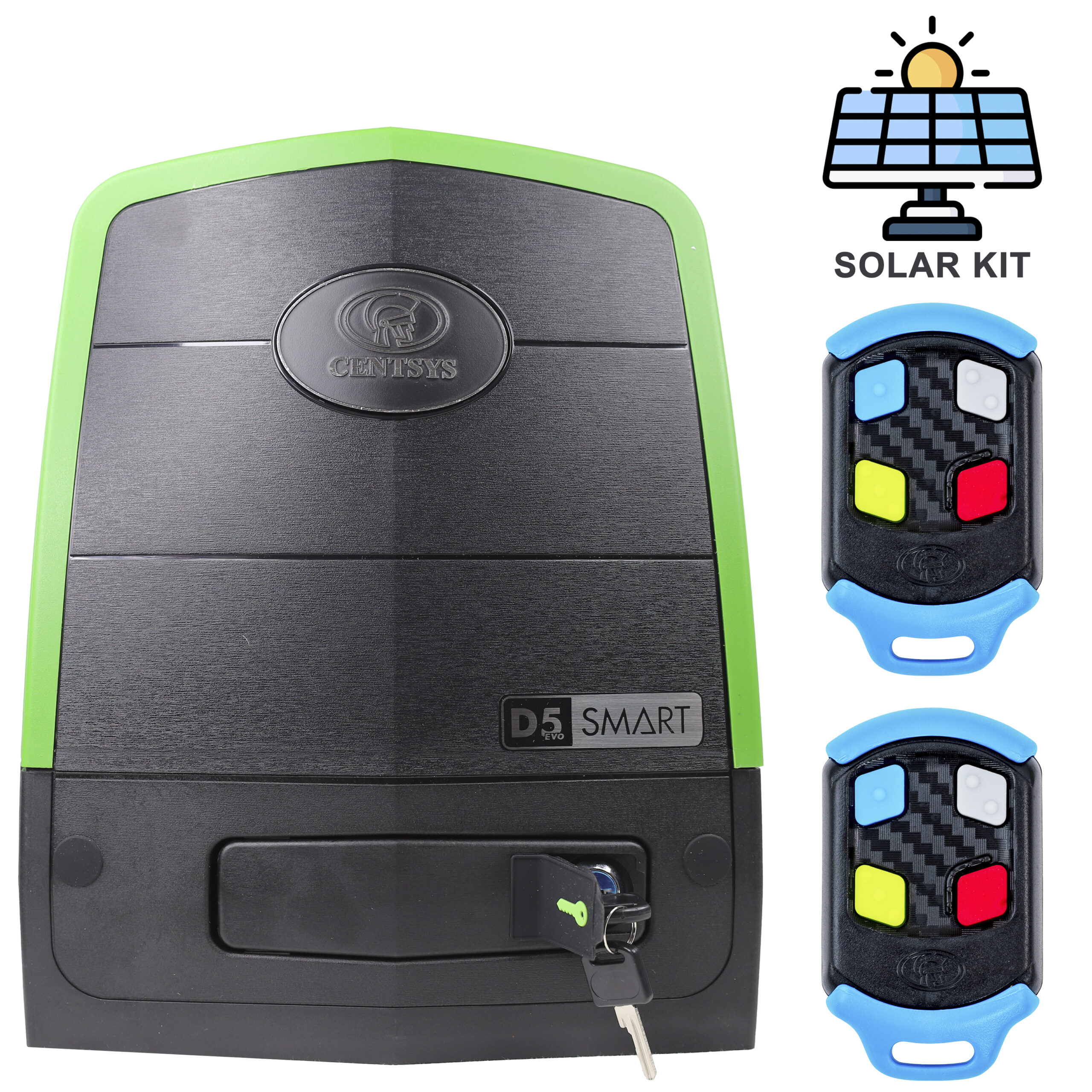 Centsys Centurion D5 EVO Smart Solar Automatic Slide Gate Motor