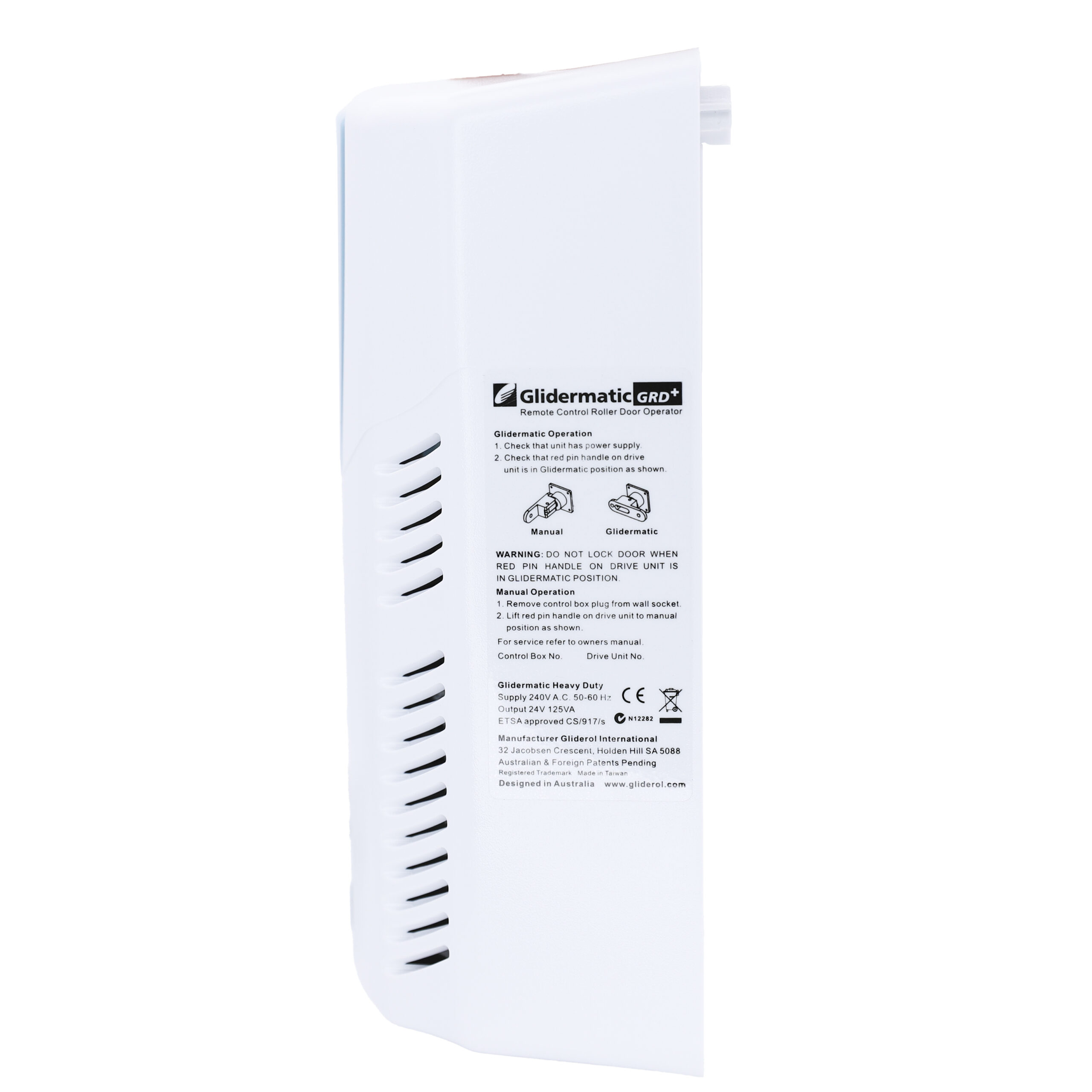 Glidermatic GRD+ Garage Roller Door Opener - Right Hand - Image 5