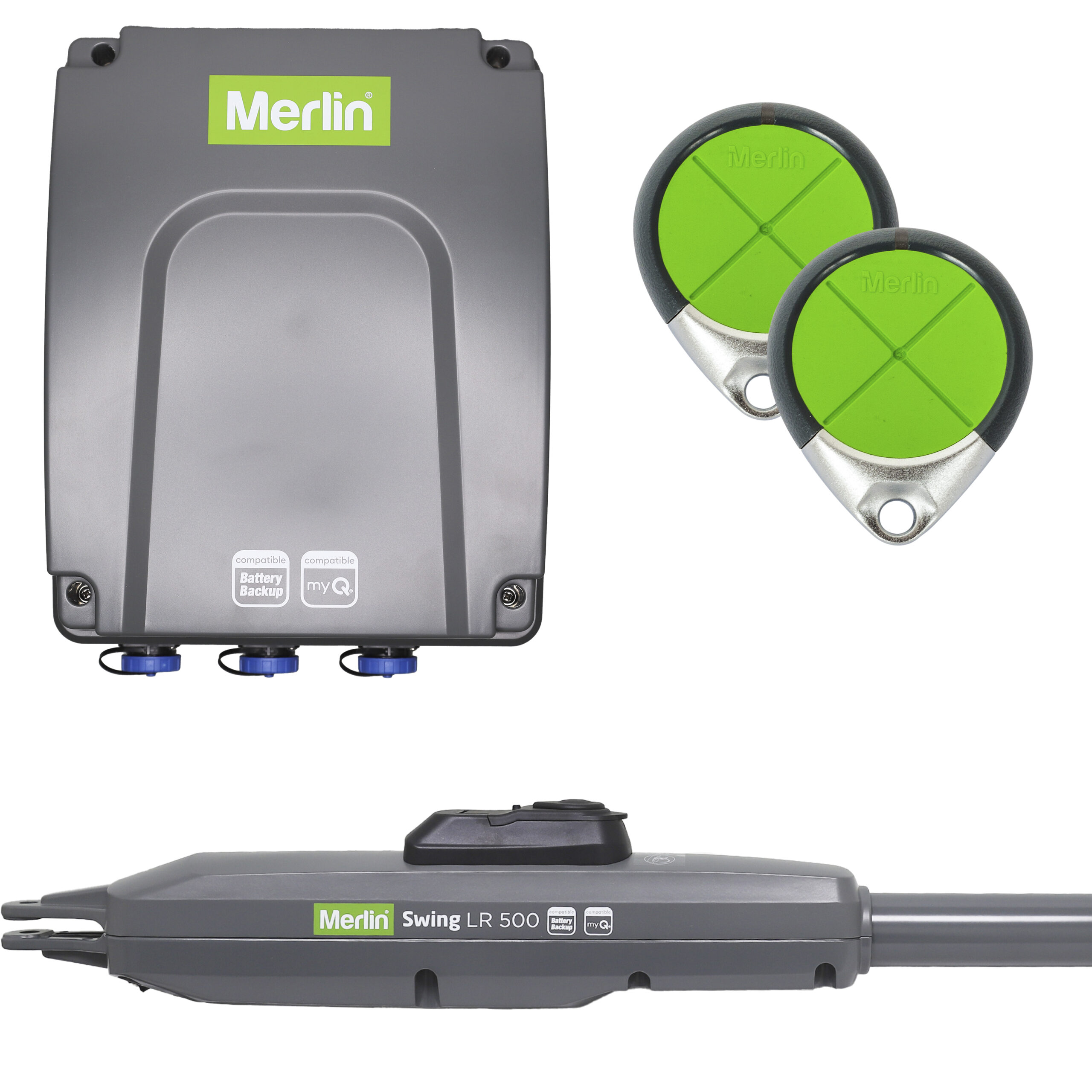 Merlin MRGLSK LR500 Rural Single Swing Gate Opener - Solar